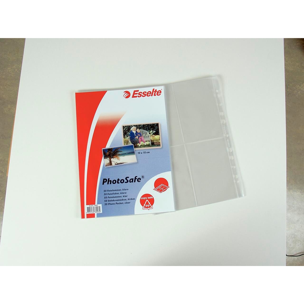 ESSELTE Fotolomme Esselte 0,08, 25 stk. 5701216780025 Modsvarer: N/A