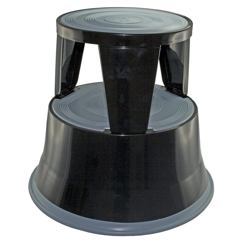 Elefantfod metal bnt/Office sort højde 410 mm