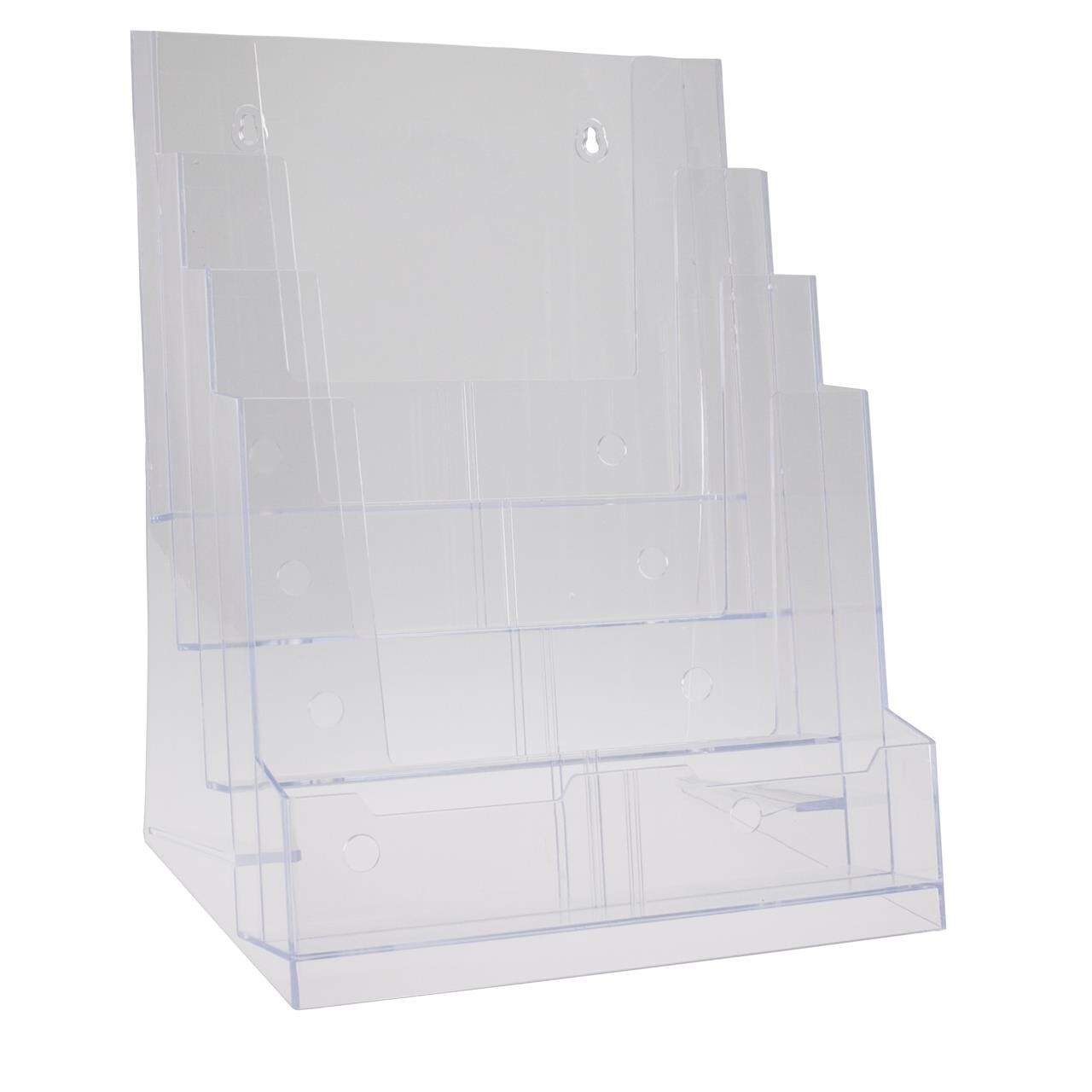 Brochureholder BNT klar A4 4 rum billede