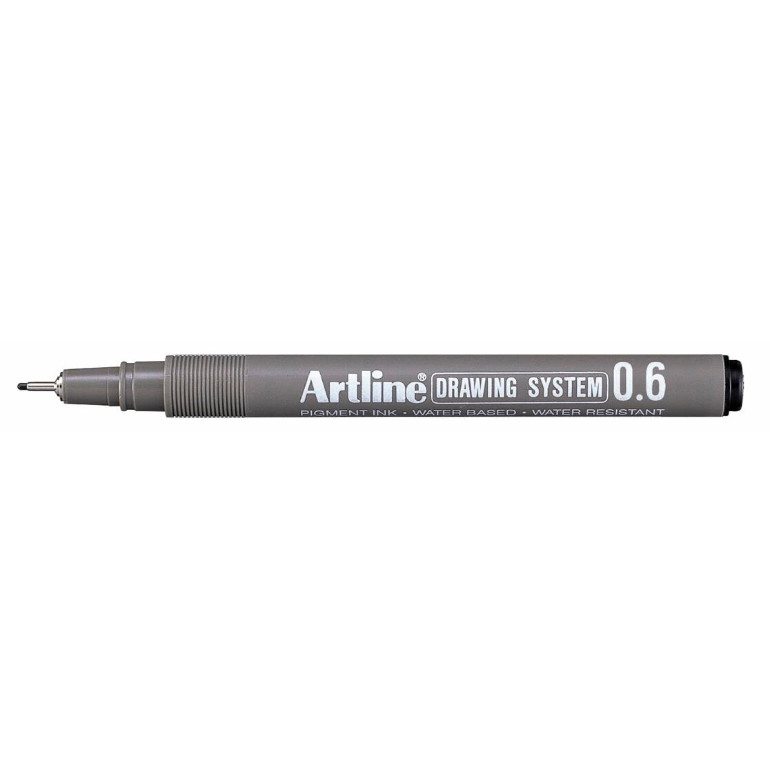 Fiberpen Artline EK236, sort 0,6mm billede