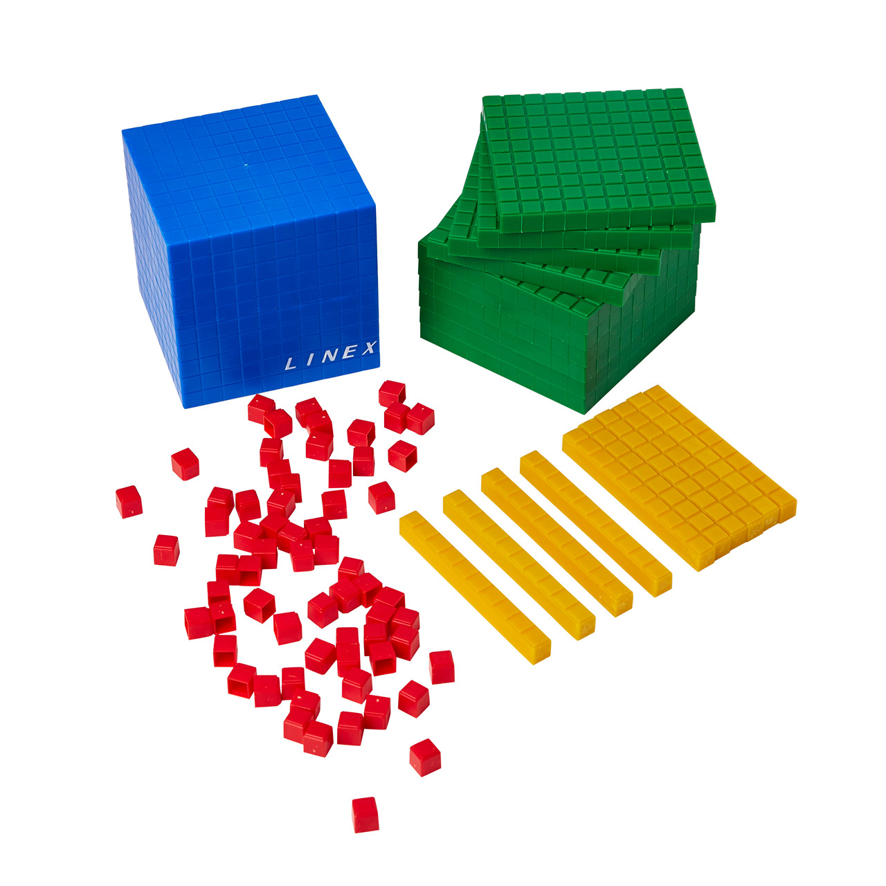 Linex 10-talssystem - 10 sæt, plast