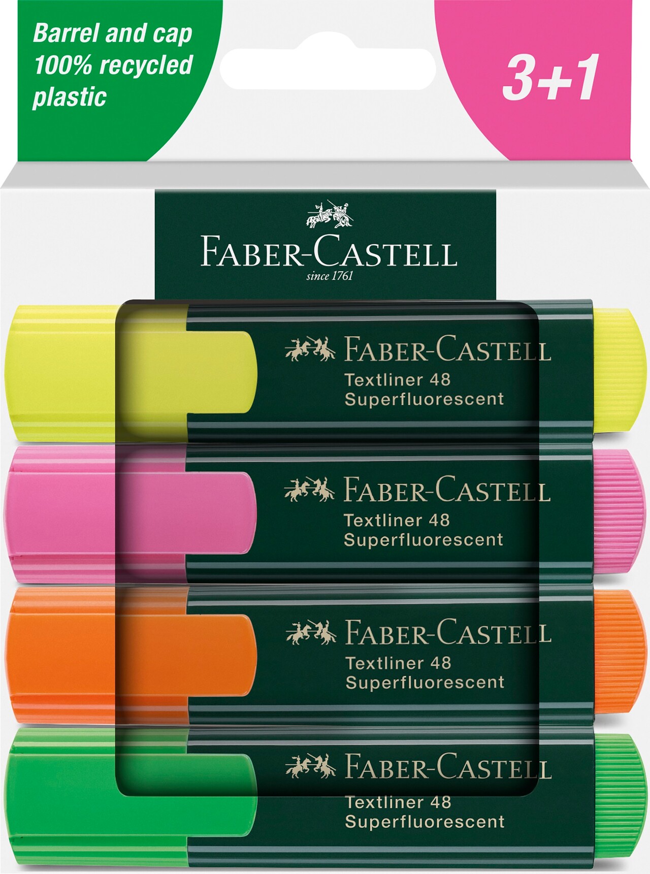 Faber Castell Textliner 48 etui 8 ass. billede