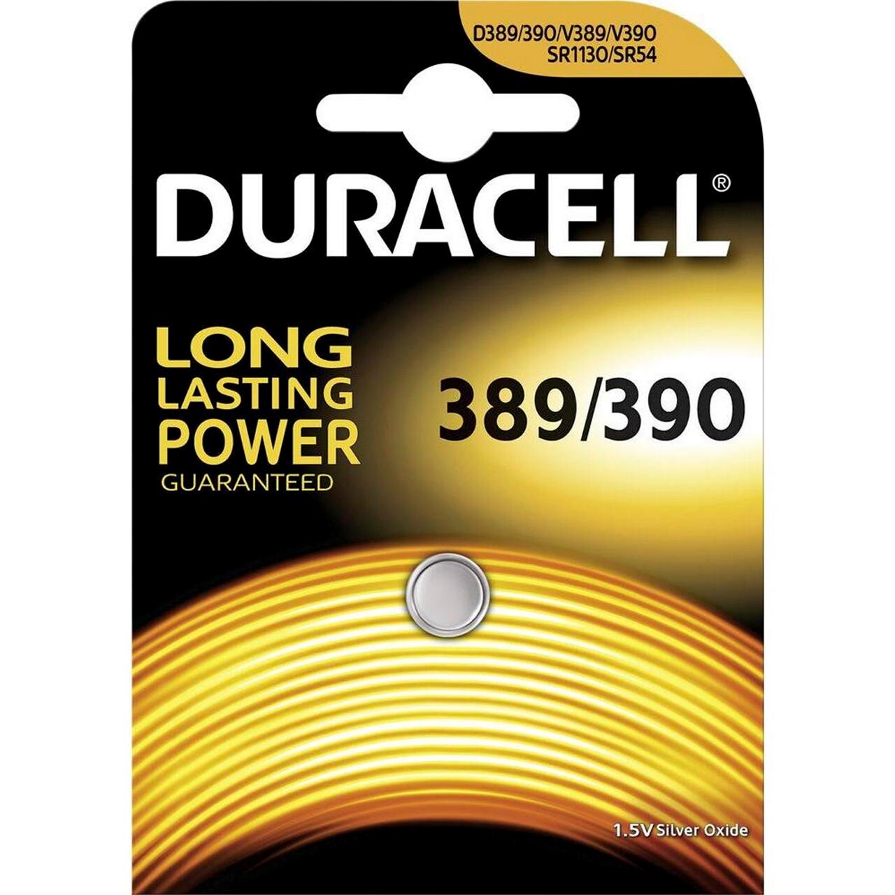 Batteri Duracell Electronics, 389/390 1stk/pak SR5