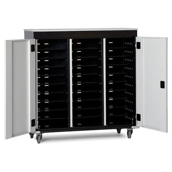 PC opladningsskab på hjul 30 rum