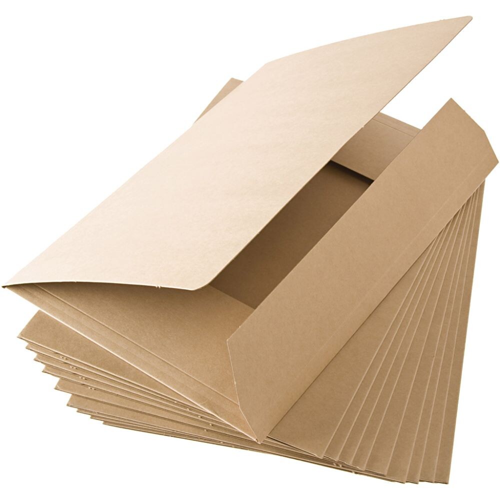 Tegnemappe, A4, 10 stk./ 1 pk. billede