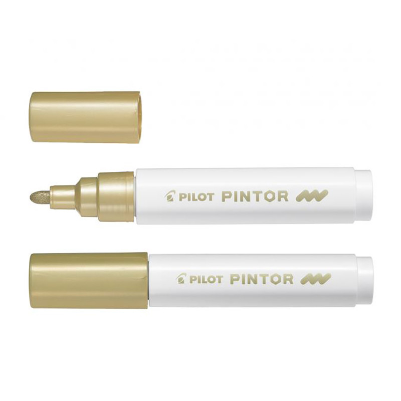 Pilot Pintor Marker Medium Guld