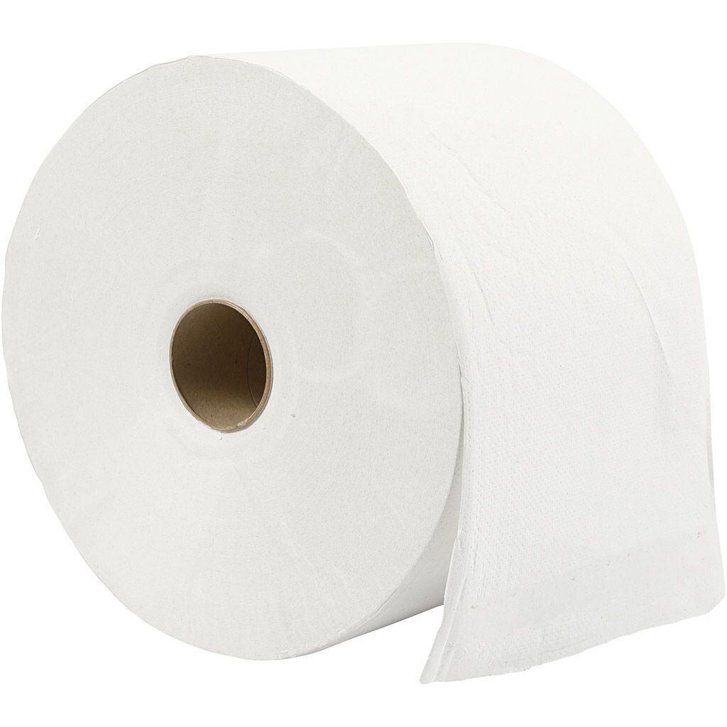 Aftørringspapir, B: 25 cm, 1050 m/ 1 rl. billede