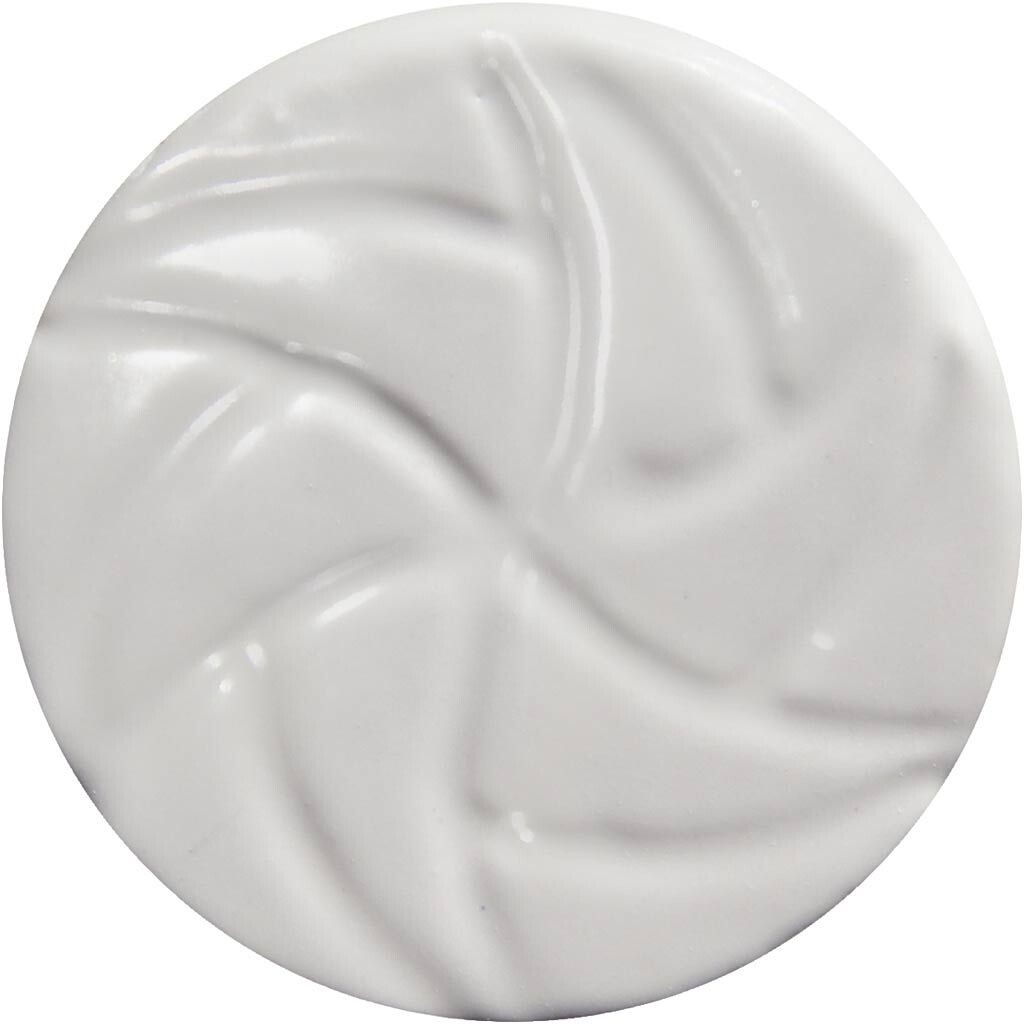 Keramik Glasur, 984-1101 °C, dækkende, white, 60 m