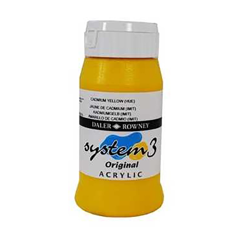 Billede af Daler Rowney System 3 - 500 ml. Cadmium Yellow