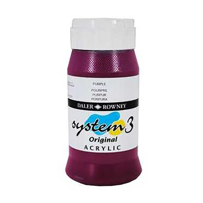 Billede af Daler Rowney - System 3 - 500 ml. Purple