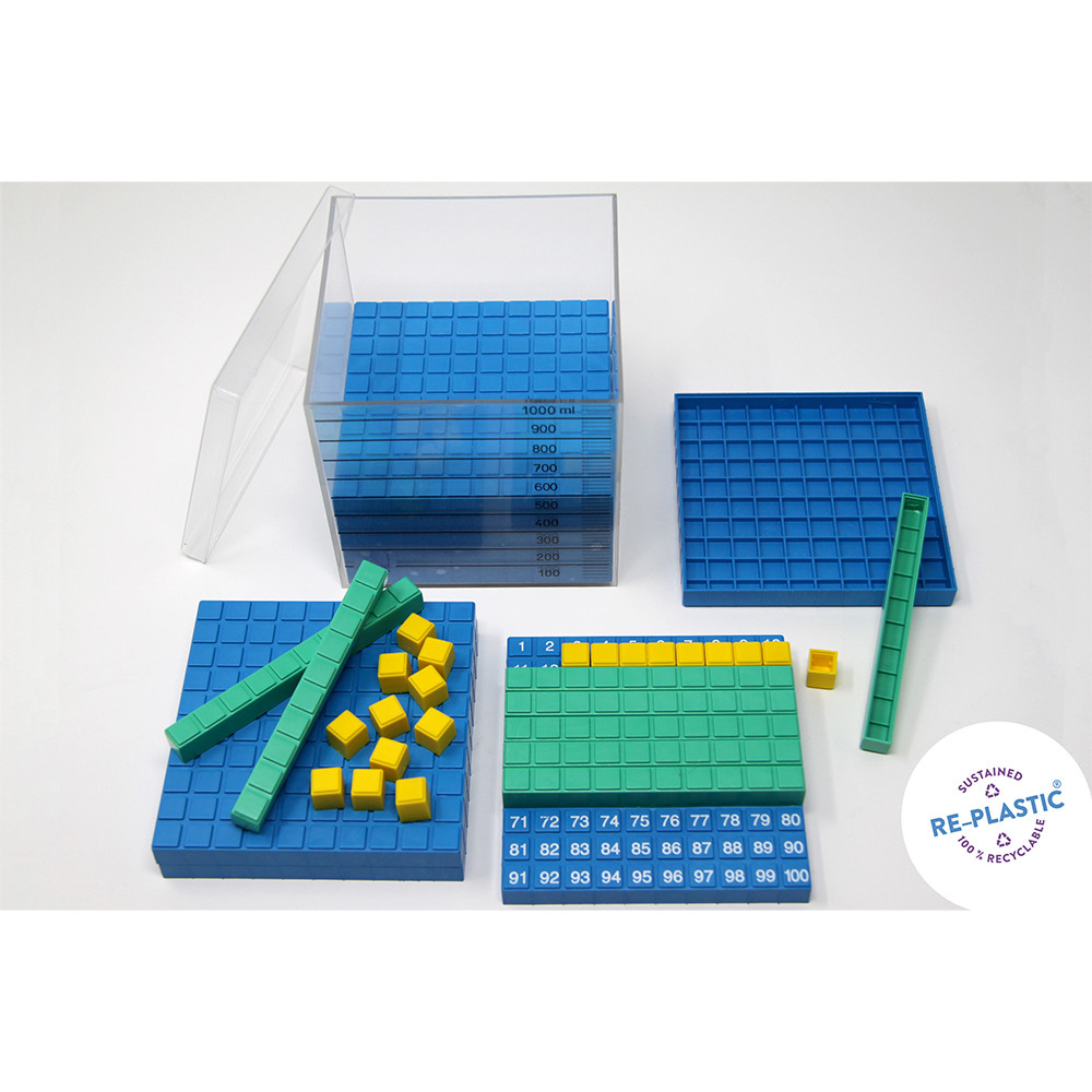 Deciliter base 10 sæt - RE-Plastic