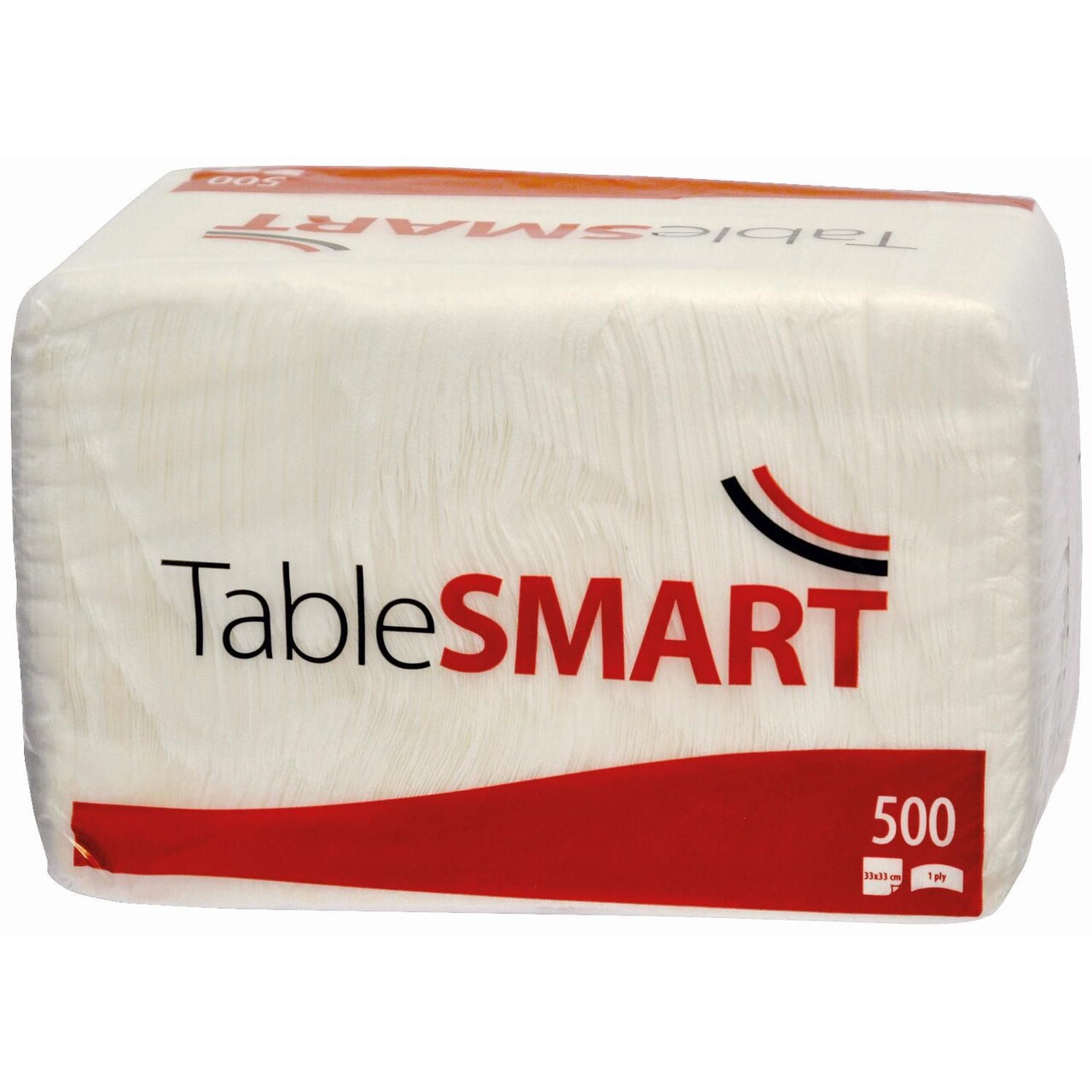 Serviet 33x33cm 1-lag Hvid