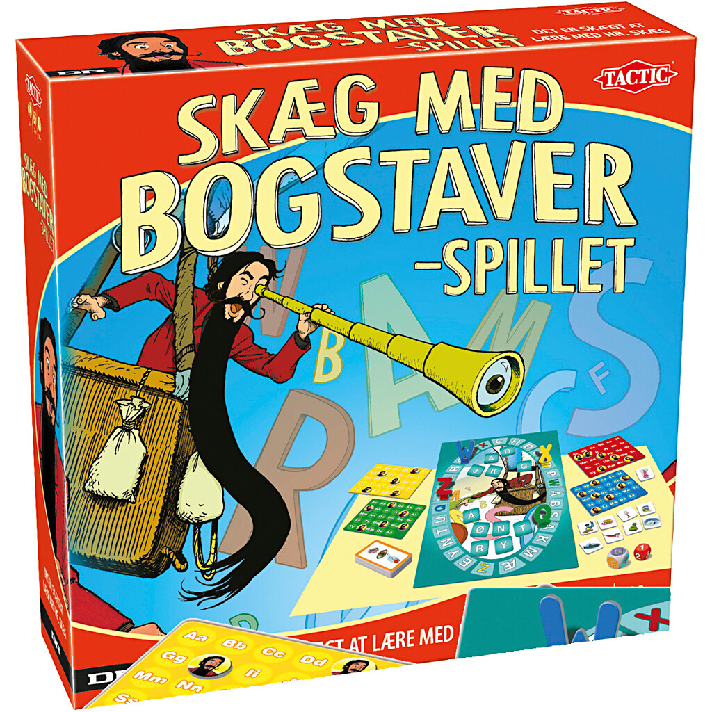 Billede af Skæg med bogstaver, 1 sæt/ 1 pk.