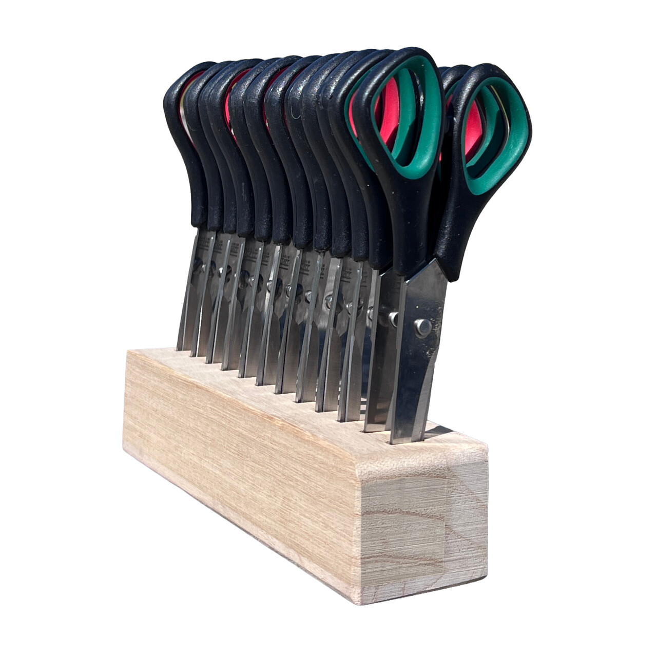 Nova softgrip skolesaks, L: 14 cm, inkl. sakseholder