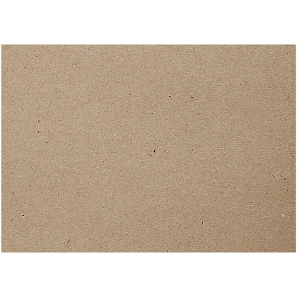 Kvistpapir 21x30 cm, 100 g, 20 ark, brun billede