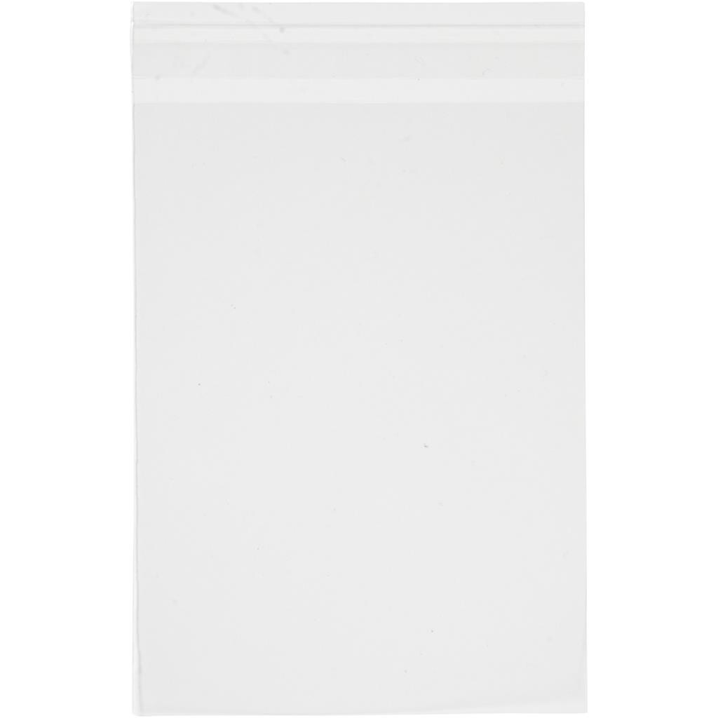 Cellofanpose, B: 12 cm, H: 16 cm, 50stk. billede