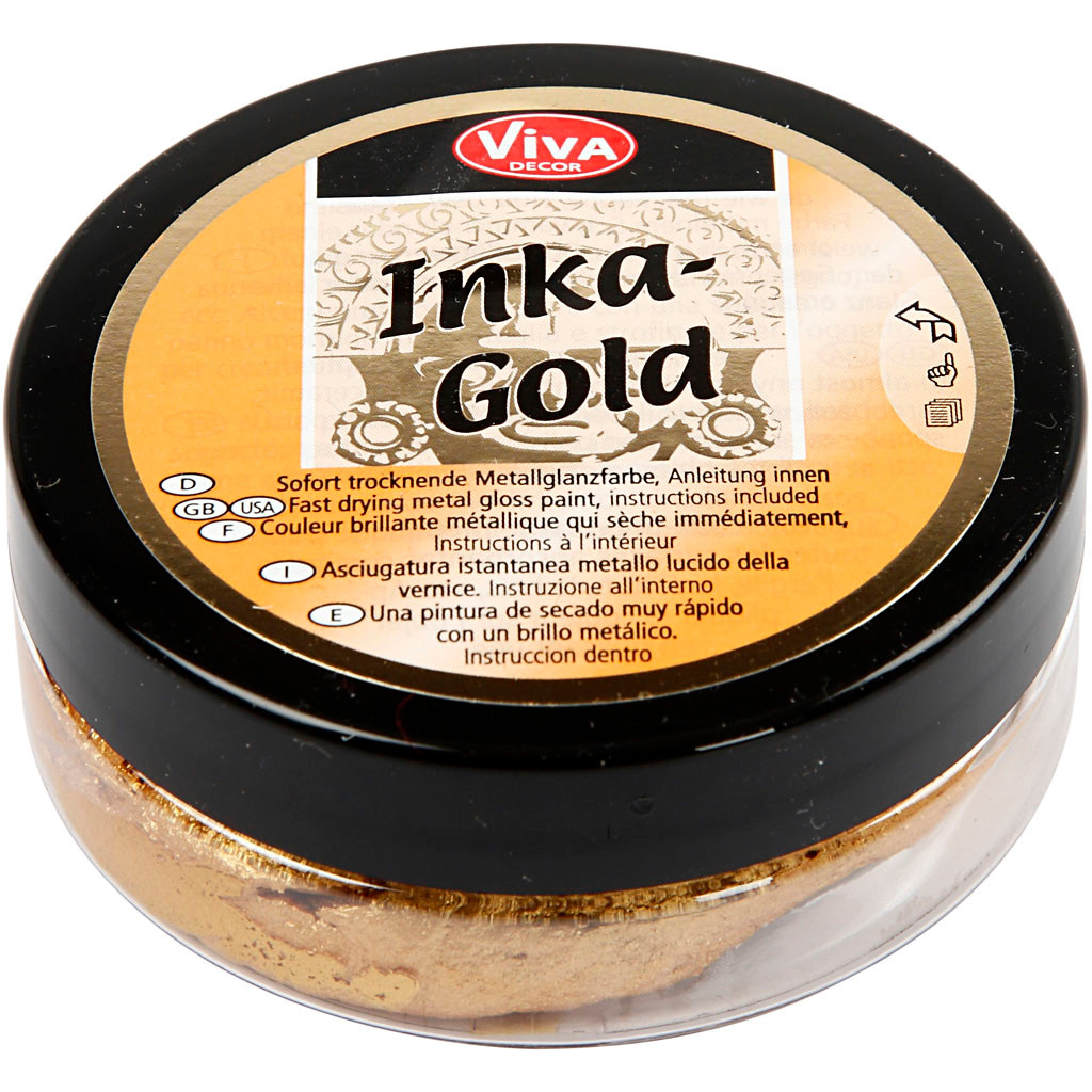 Inka-Gold, guld, 50 ml billede