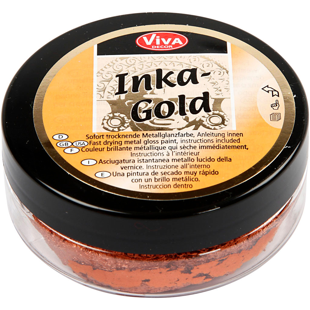 Inka-Gold, kobber, 50 ml billede