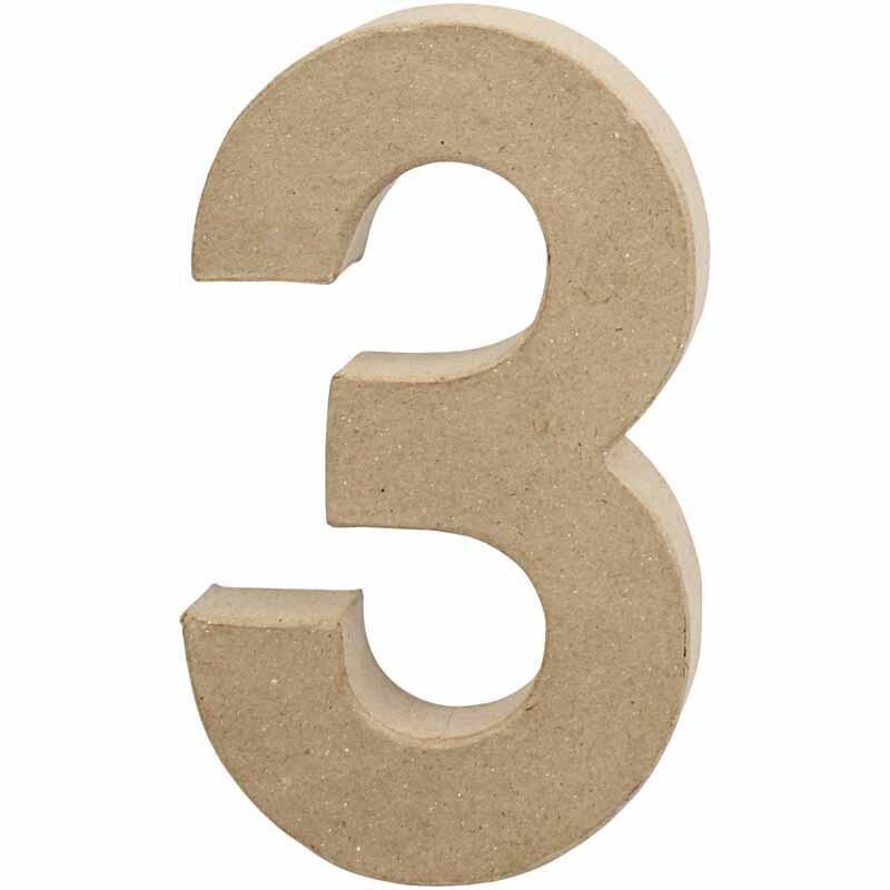 Tal, H: 20,5 cm, 3, 1 stk. billede