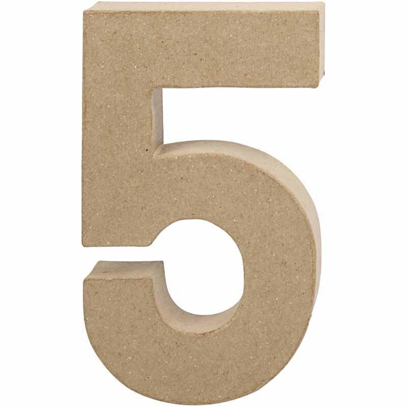 Tal, H: 20,5 cm, 5, 1 stk. billede