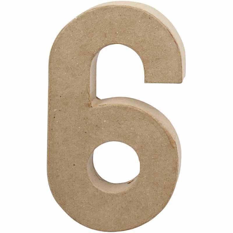 Tal, H: 20,5 cm, 6, 1 stk. billede