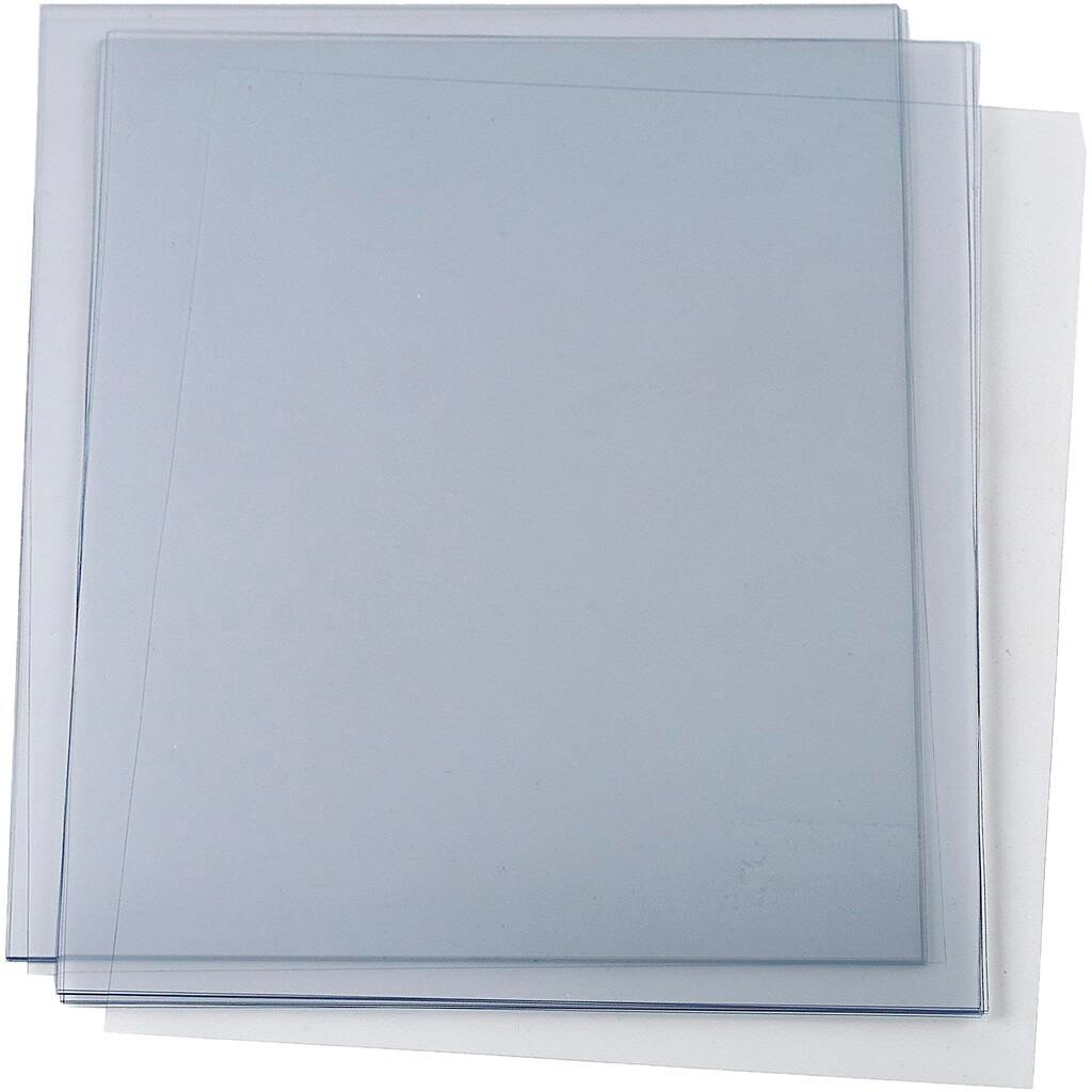 Hårdfolie, A4 21x30 cm, 5 ark billede