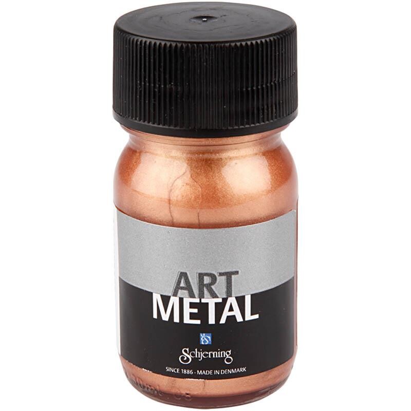 Schjerning Art Metal - Metalmaling, kobber, 30 ml billede