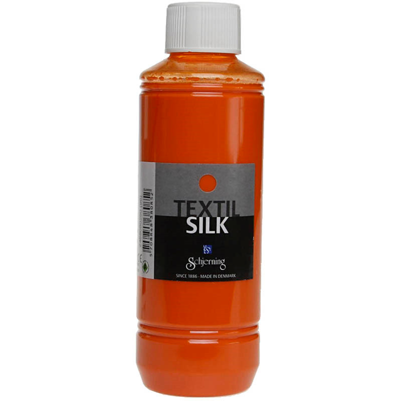 Textil Silk, orange, 250 ml