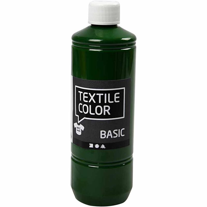 Billede af Textile Color, græs grøn, 500 ml