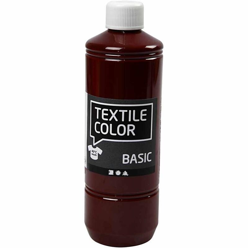 Billede af Textile Color, brun, 500 ml