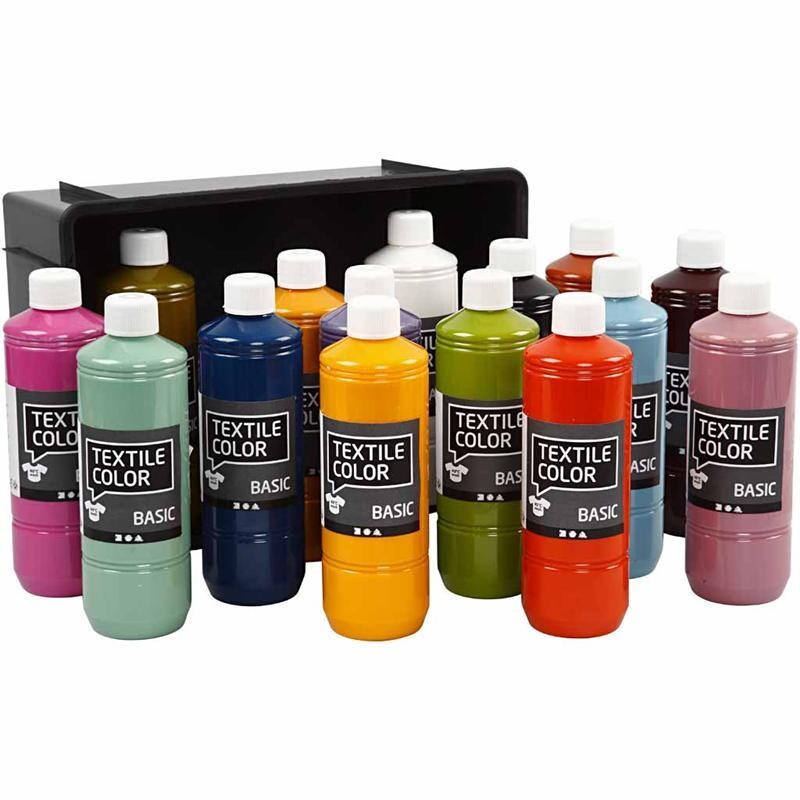Textile Color Sortiment Trendfarver 15x500 Ml.