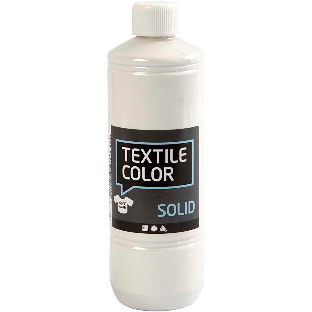Billede af Textile Solid, dæk hvid, 500 ml