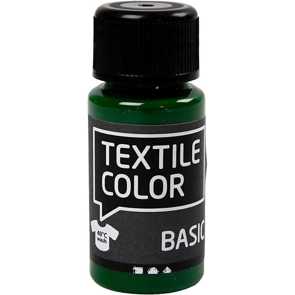 Billede af Textile Color, græs grøn, 50 ml