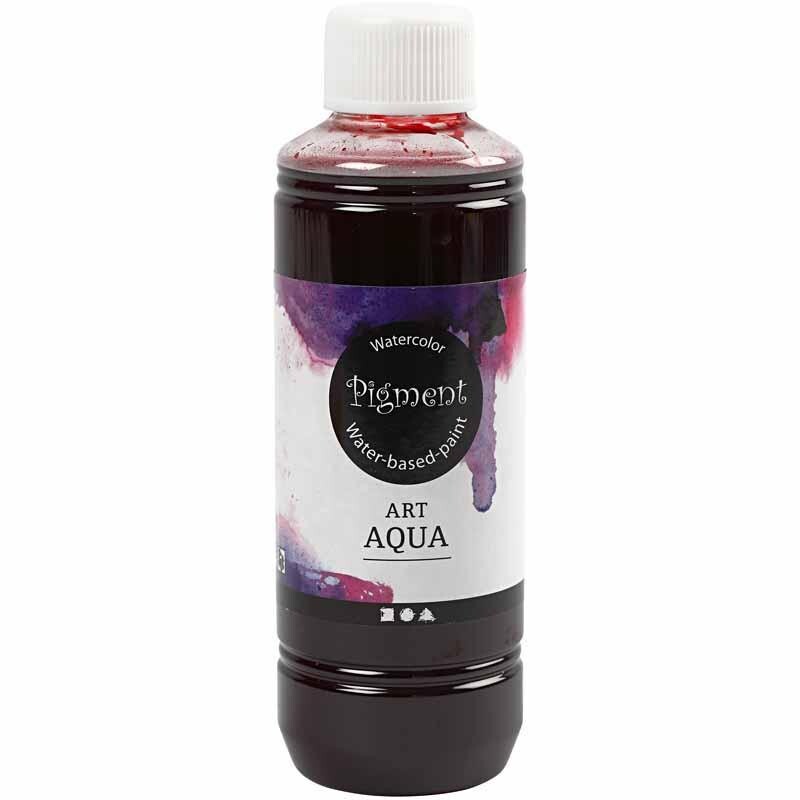 Billede af Art Aqua Pigment - Rød, 250 ml