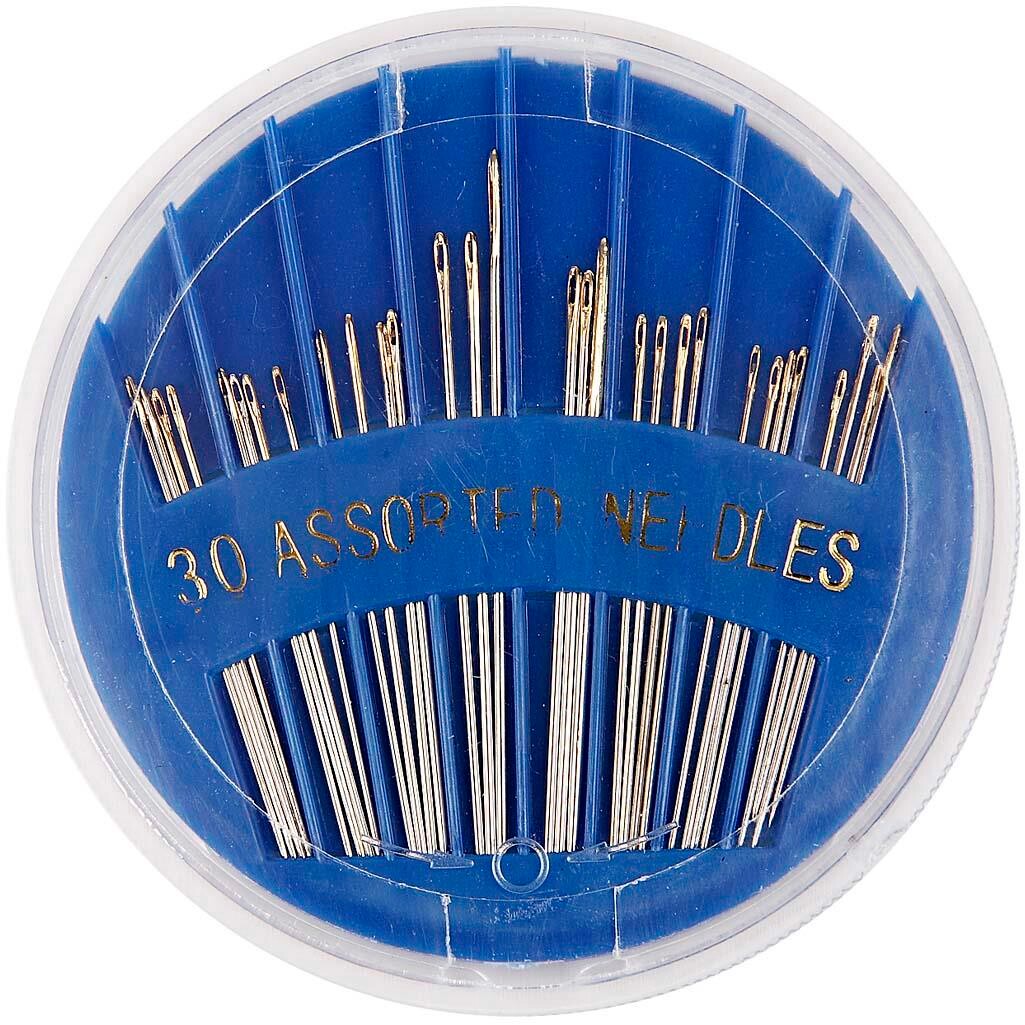 Synåle, L: 35-45 mm, 30 ass. billede