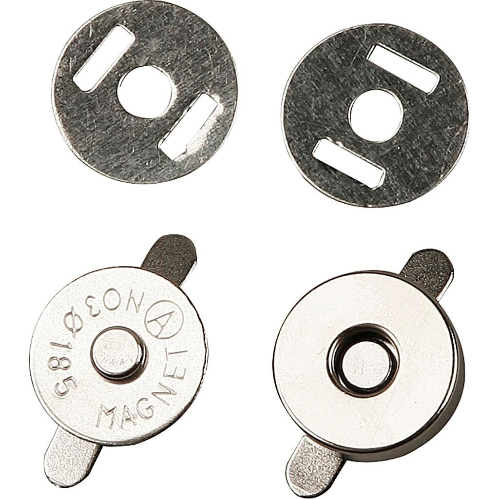 Smykkedele Magnetlås, 18 mm, 25 stk. | Smykkerfremstilling tilbehør - køb online