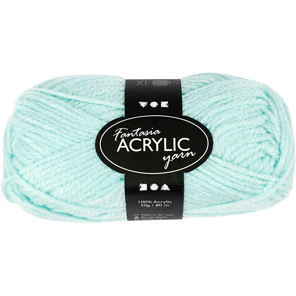 Creativ Company Acrylic yarn Mint green 50gr 80m