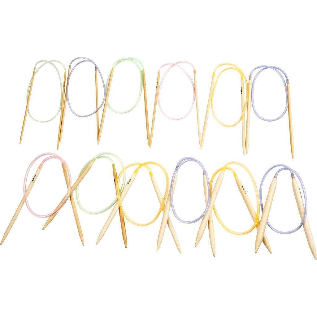 Rundpind - sortiment, 60-80 cm, 12 ass. billede