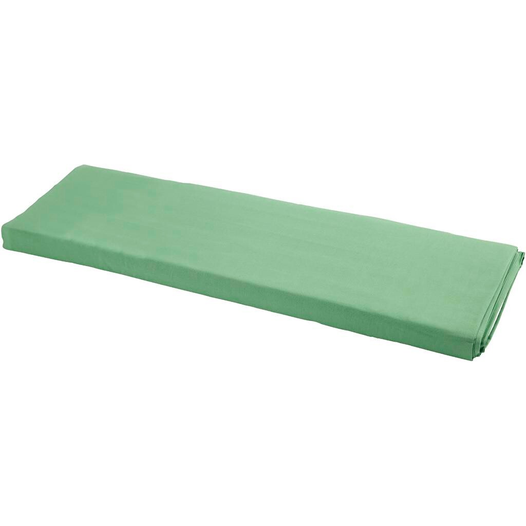 Stof, B: 145 cm, 140 g/m2, grøn, 10m