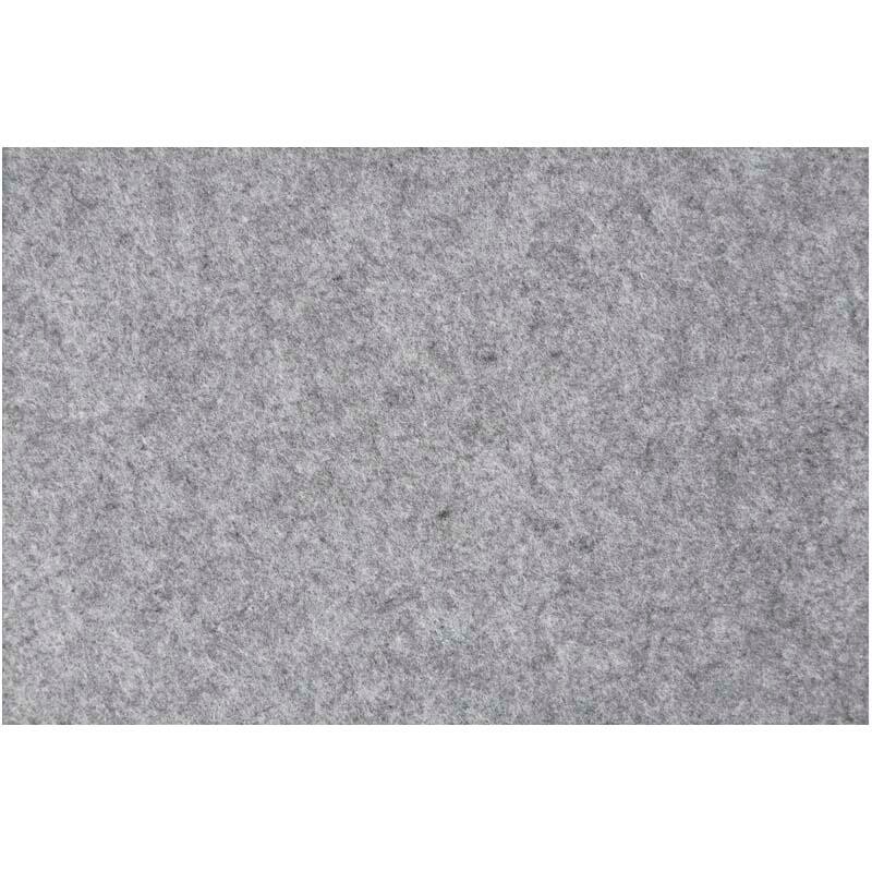 Hobbyfilt, ark 42x60 cm, tykkelse 3 mm, grå, 1 ark