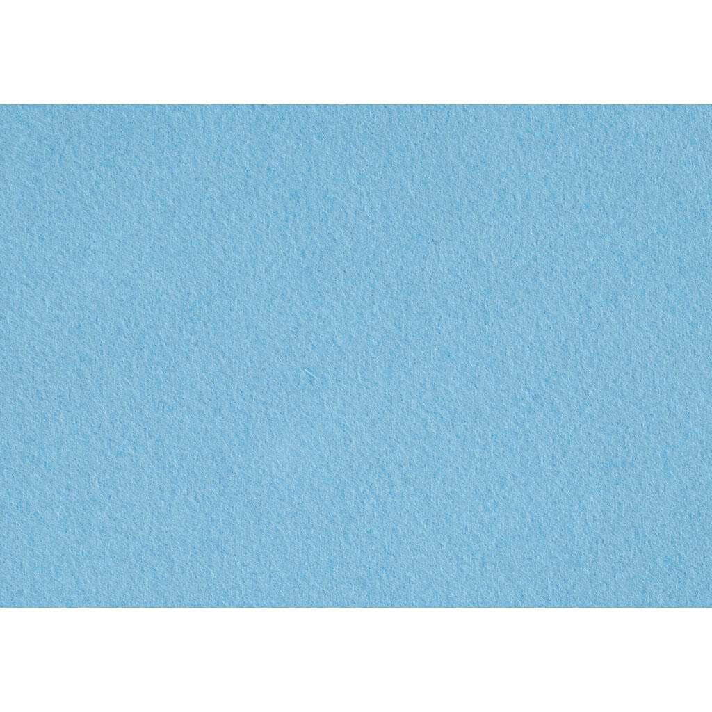Hobbyfilt, 21x30 cm, lys blå, 10 ark billede
