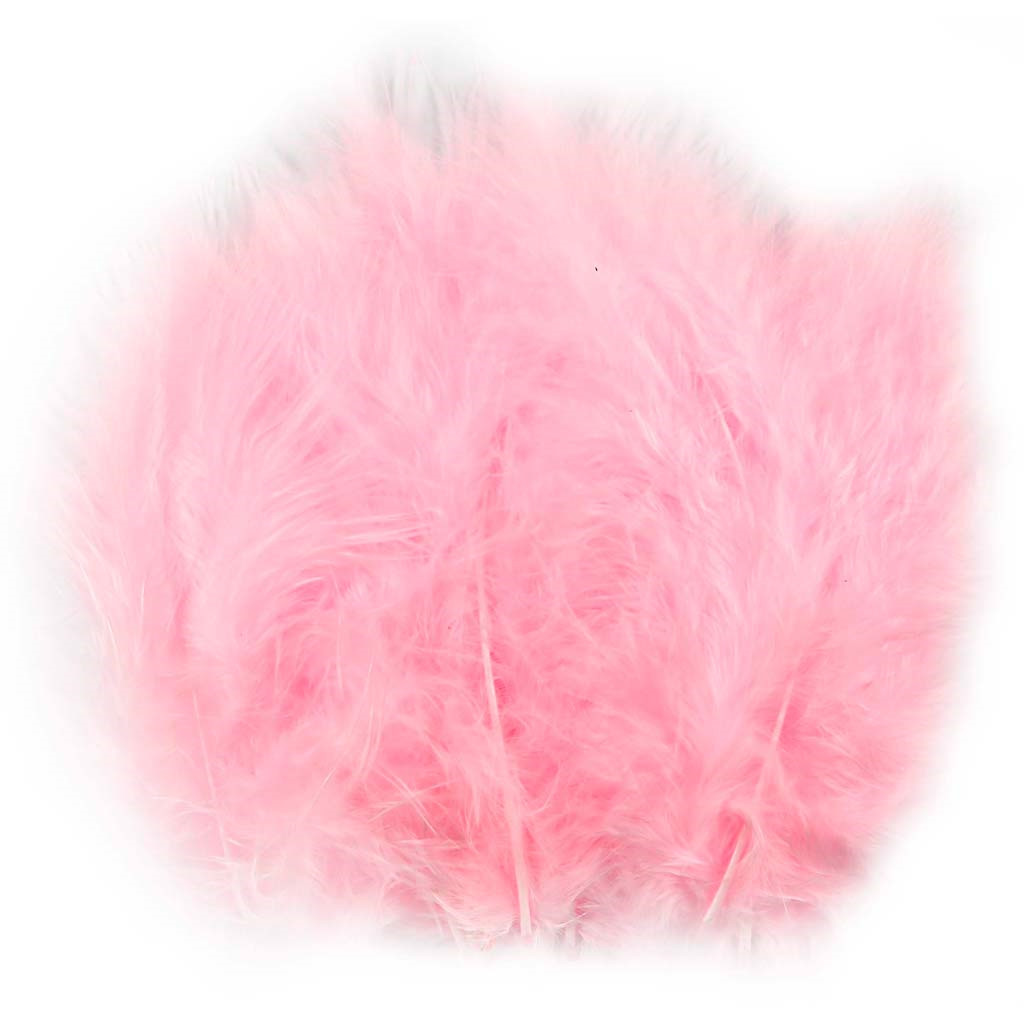 Dun, 5-12 cm, lys rød, 15 stk. billede