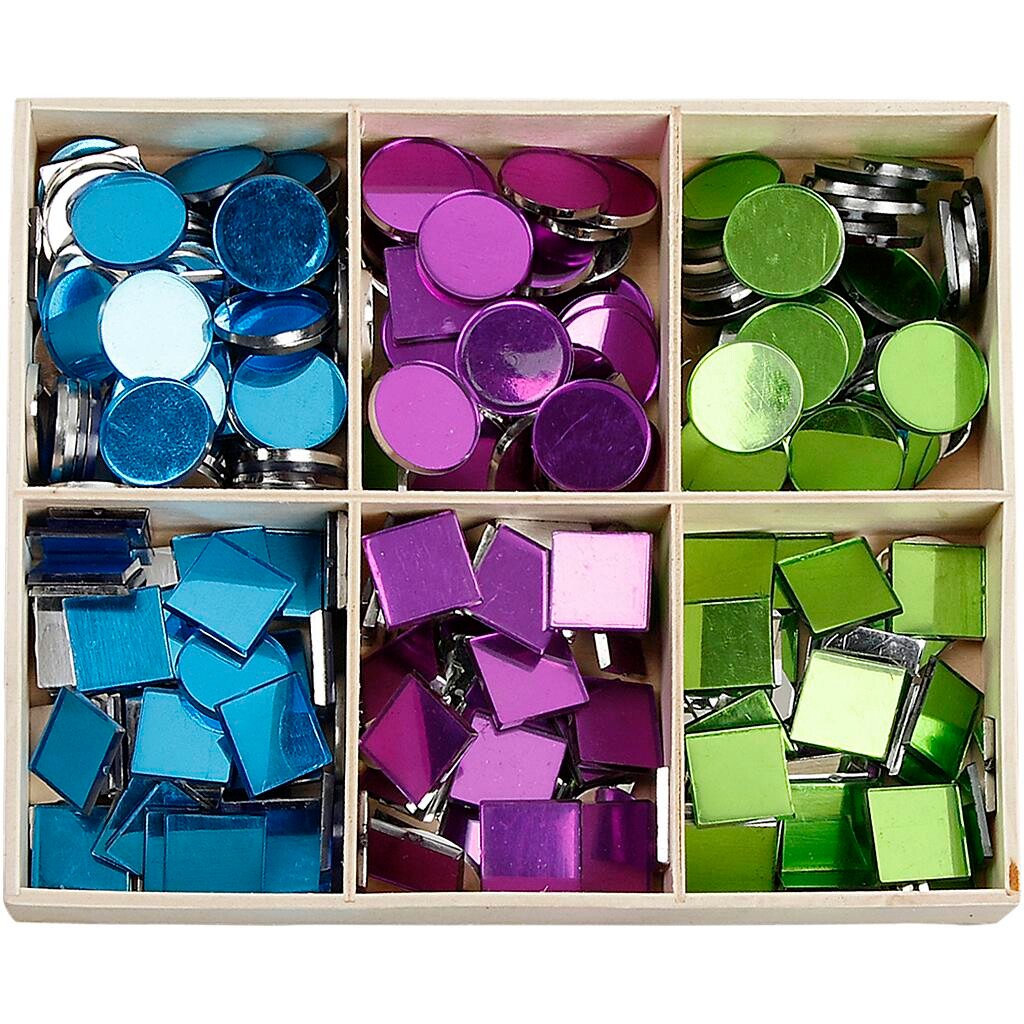 Spejlmosaik, 15 mm, 300 ass. billede