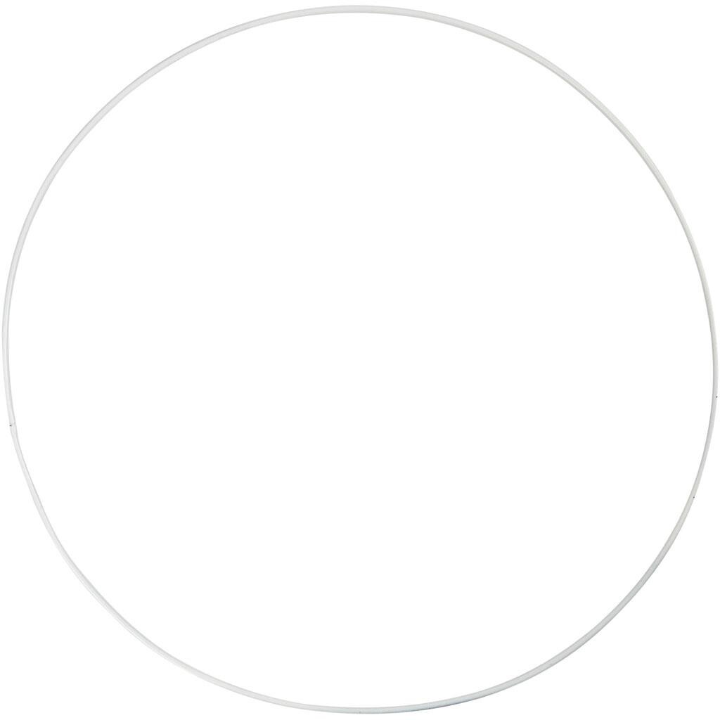 Metalring, 30 cm, cirkel, 5 stk.