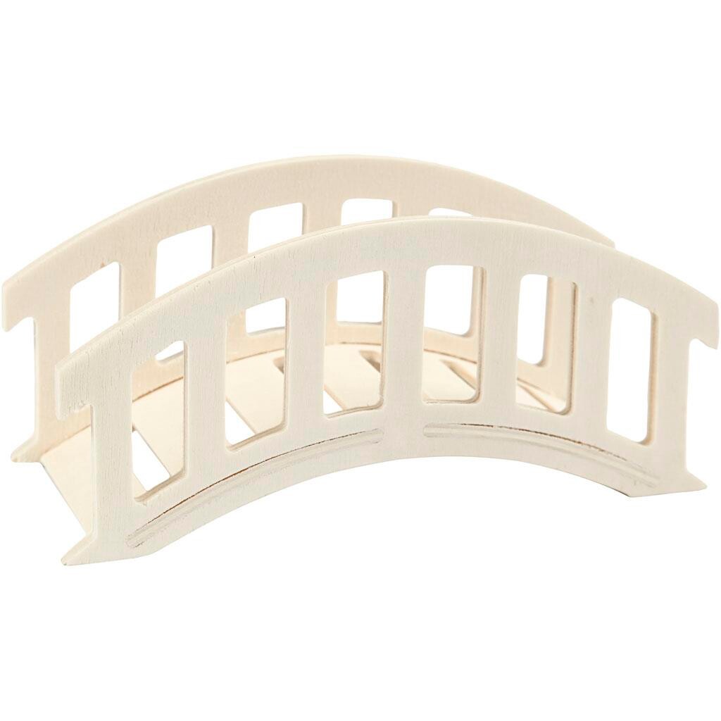 Bro , str. 15x6x7 cm, krydsfiner, 1stk. billede