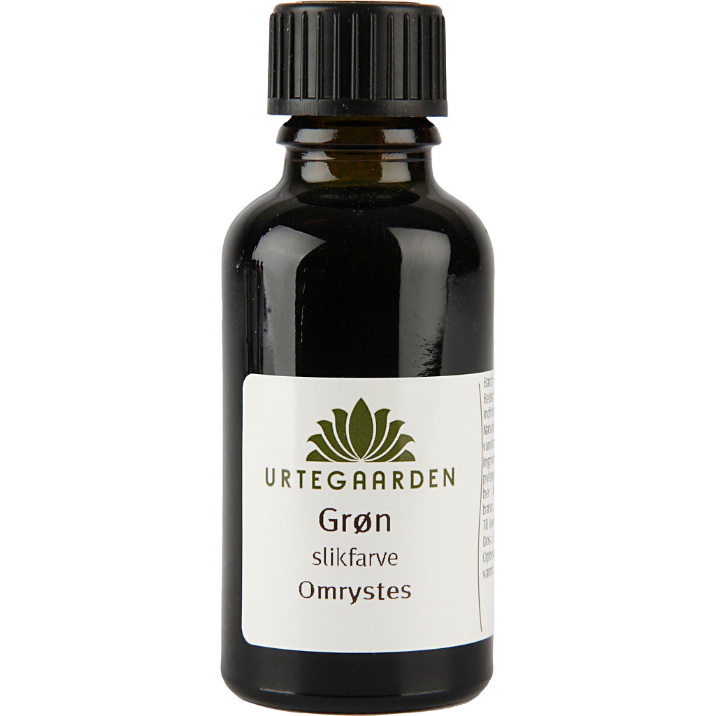 Slikfarve, Grøn, 30 ml