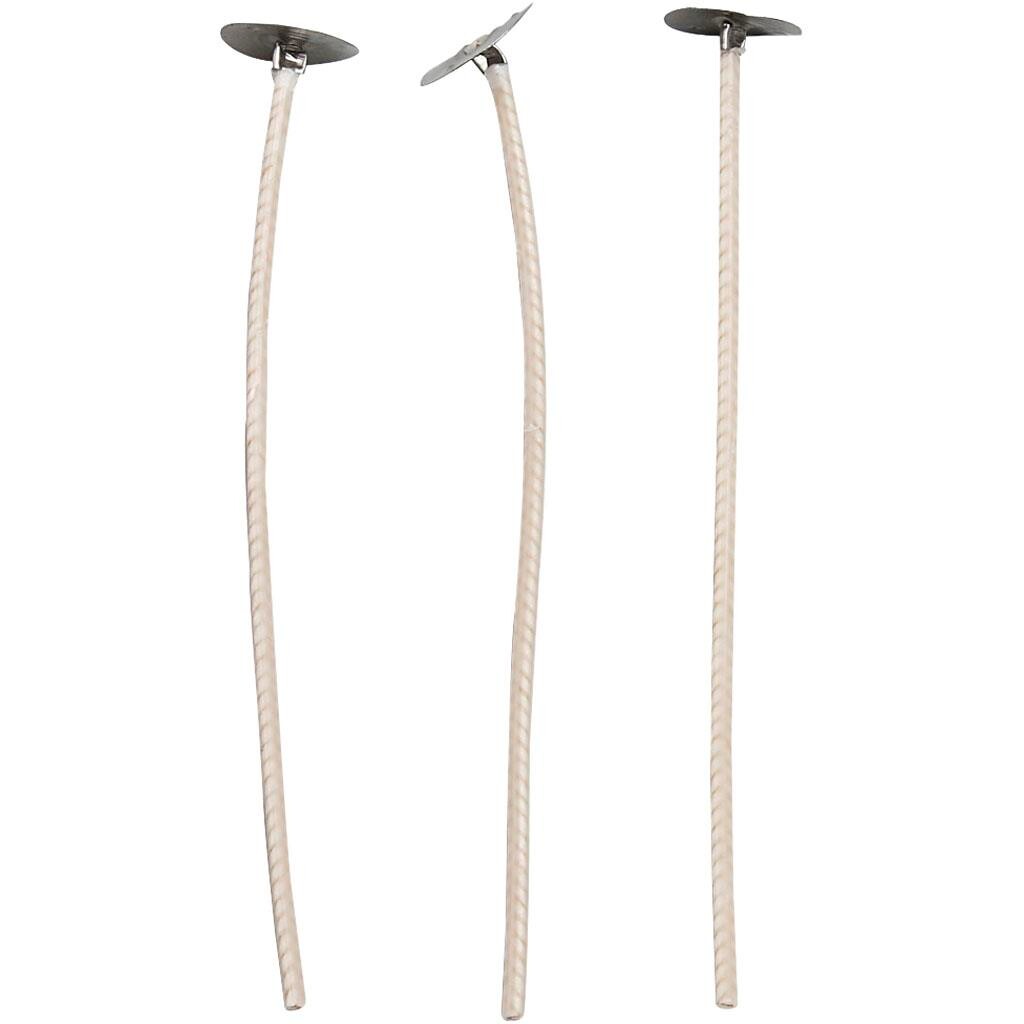 Vokset væge, 10 cm, 50 stk. billede