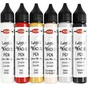 Lysvoks, 6x25 ml billede