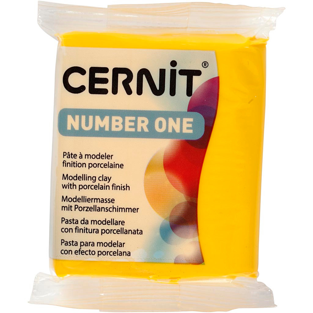 Cernit, gul, 56 g billede