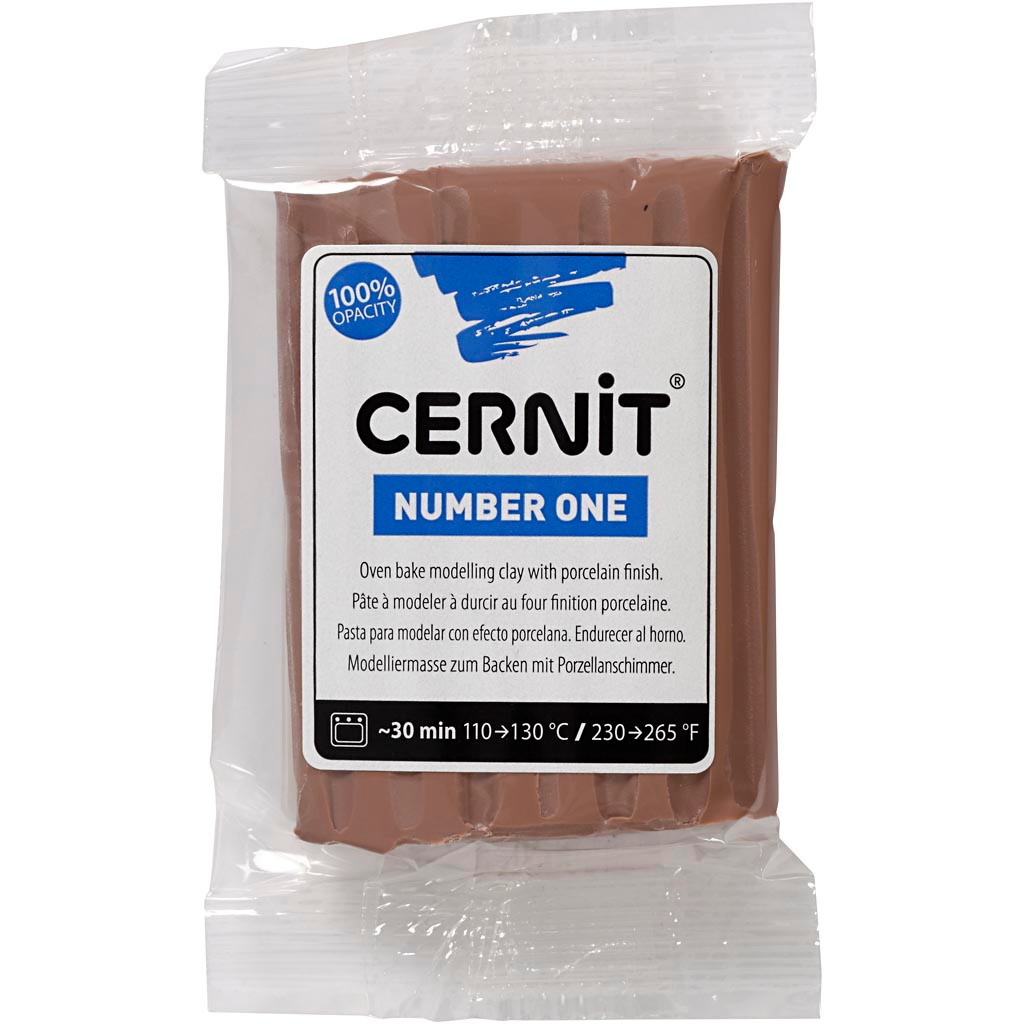 Cernit, taupe (812), 56g billede